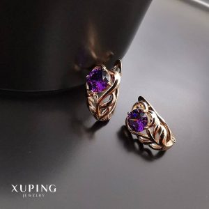 گوشواره زنانه نگین ژوپینگ